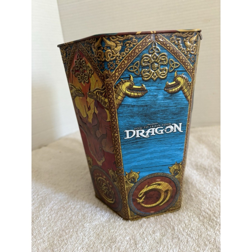 How To Train Your Dragon Metal Popcorn Bucket